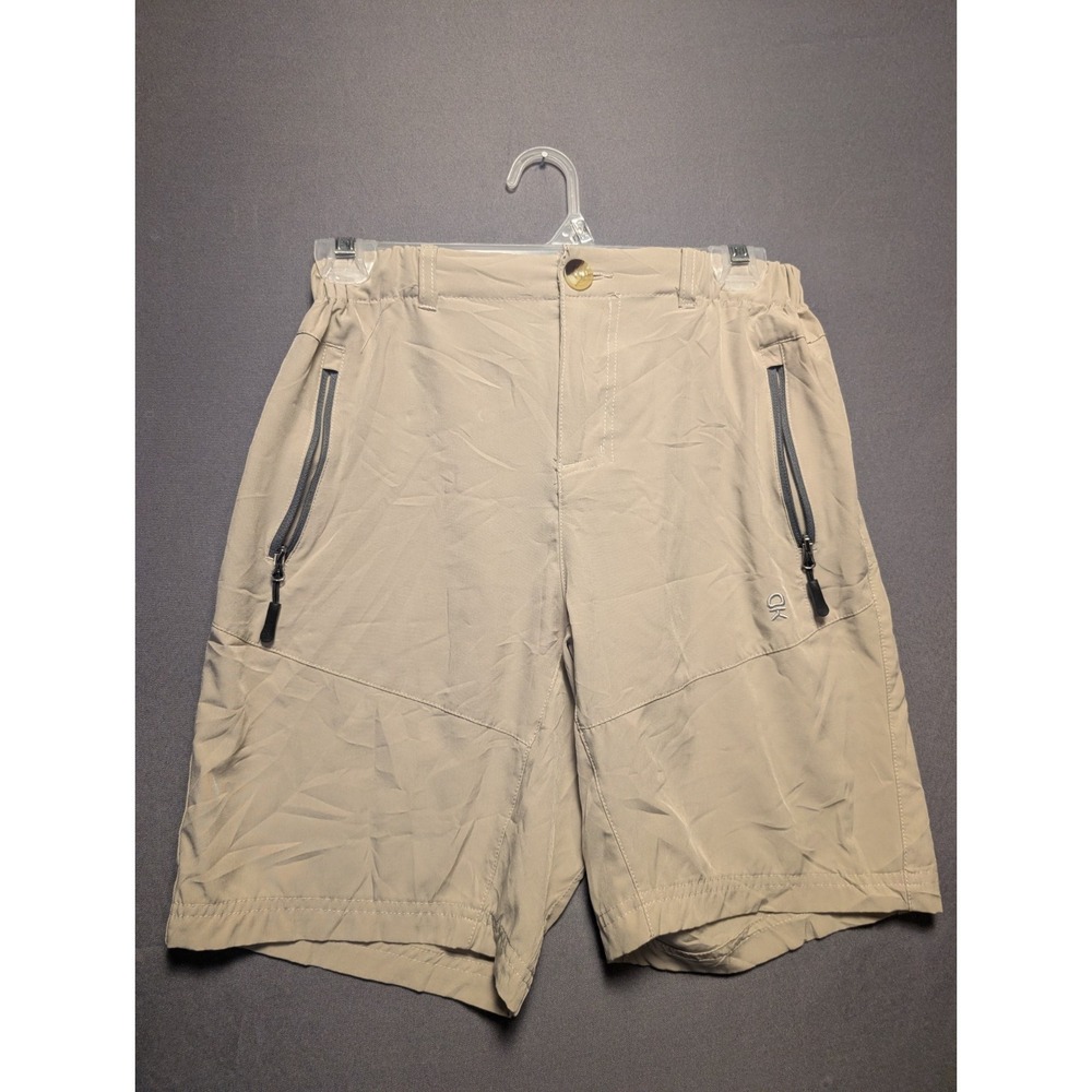 Little Donkey Andy Mens Tan Stretch Quick Dry Hiking Camping Shorts Medium